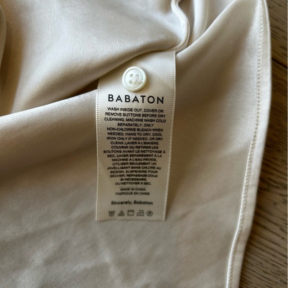 Aritzia Babaton Deco Long Sleeve Blouse size Small - Picture 6 of 8